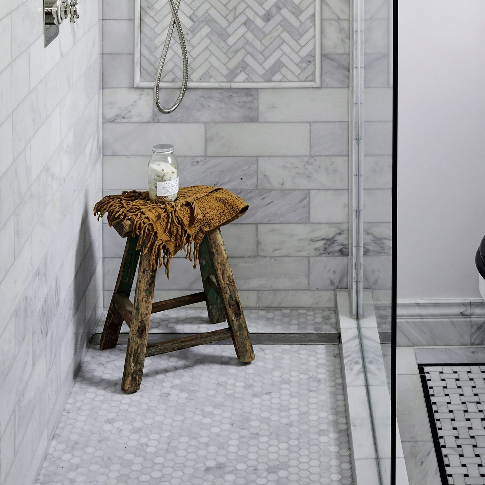 Tile flooring installation